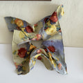 Tengzhuo Retro Print Square Hair Scarf