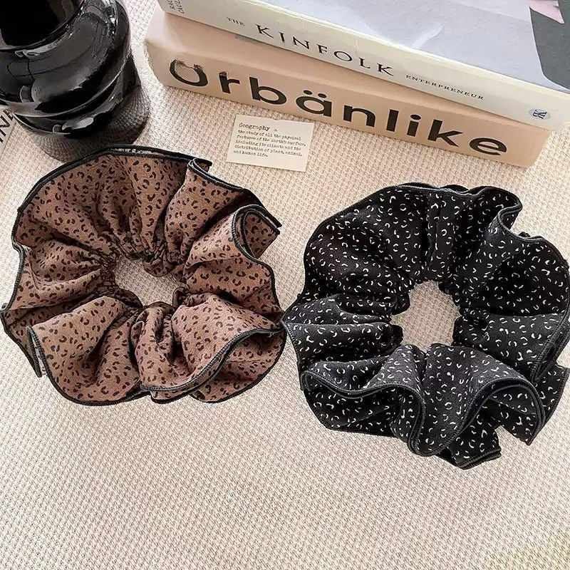 Tengzhuo Wave Layered Hair Scrunchie