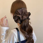 Tengzhuo Wave Layered Hair Scrunchie