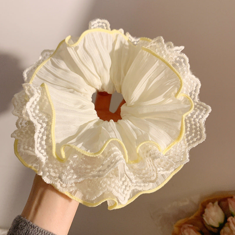Tengzhuo Star Pattern Fabric Hair Scrunchie
